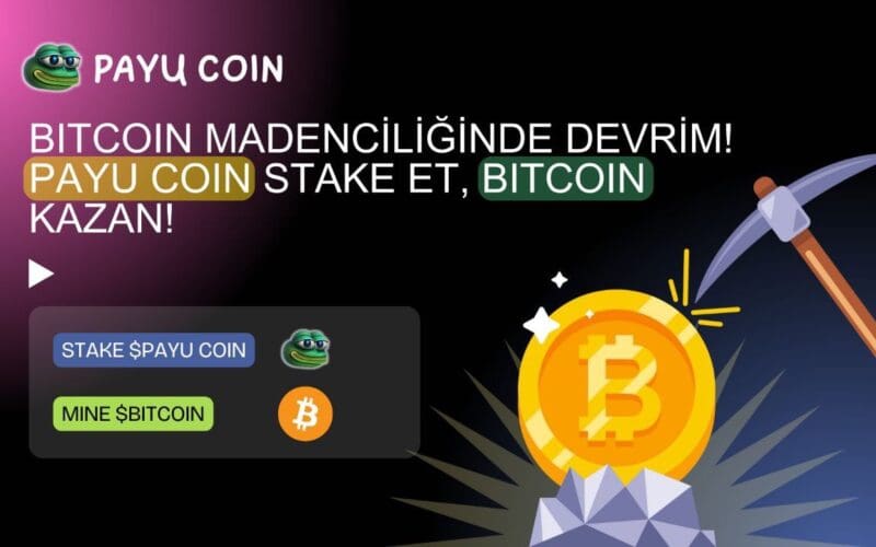 Payu Coin’den Büyük Adım: Payu Stake Edenler Bitcoin Kazanacak