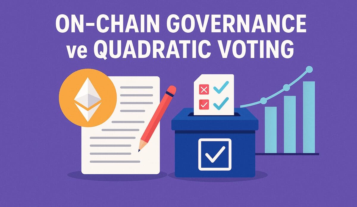 On-Chain Governance ve Quadratic Voting Mekanizmalarının Uygulaması