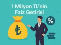 1 Milyon TL’nin Faiz Getirisi Ne Kadar? 2025 Temmuz Dönemi Güncel Hesaplamalar