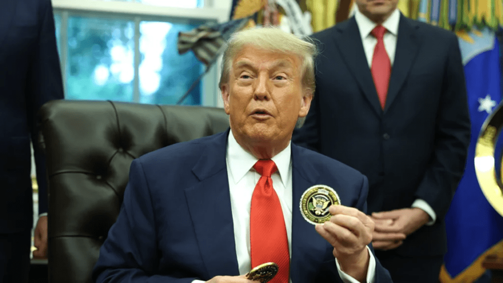 trump ve WLFI Token 1