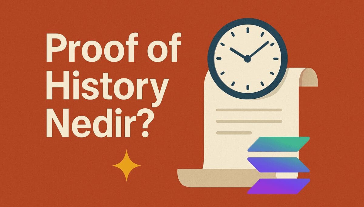 Proof of History Nedir? Solana’nın Zaman Damgası Tabanlı Konsensüs Mekanizması