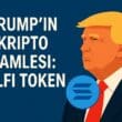 Trump’ın Kripto Hamlesi: WLFI Token 1 Eylül’de Piyasaya Çıkıyor