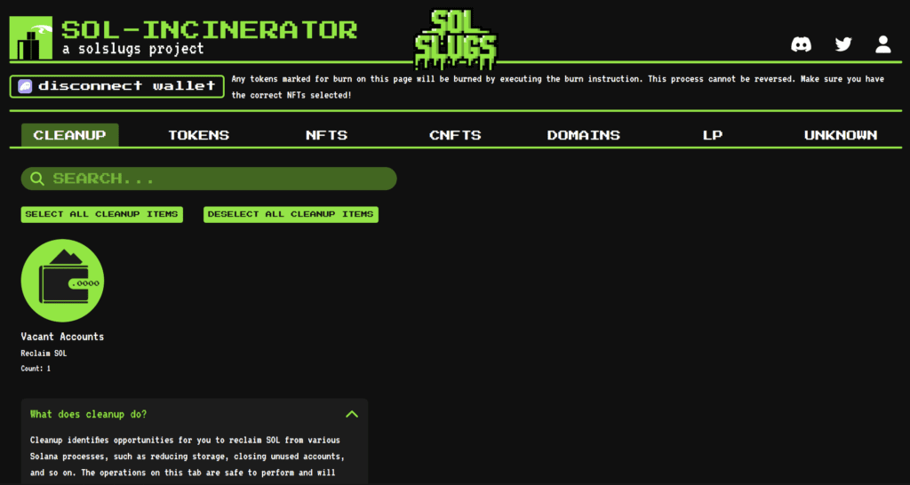 Sol Incinerator step 2