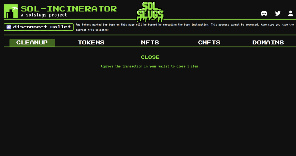 Sol Incinerator step 5