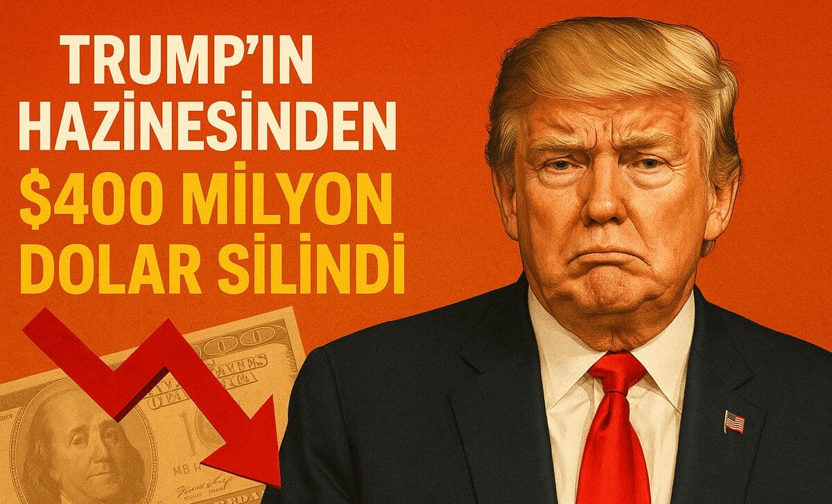 Kripto Çöküşü Trump’ın Hazinesinden 400 Milyon Dolar Sildi
