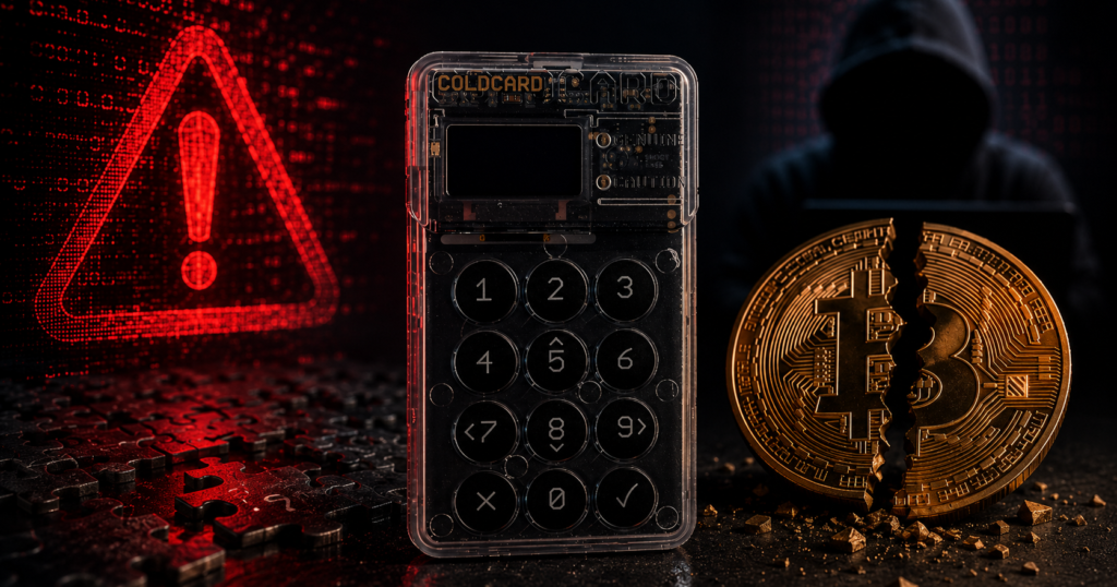 Coldcard saldırı detayları: Donanım cüzdanlarına ne kadar güvenebiliriz?