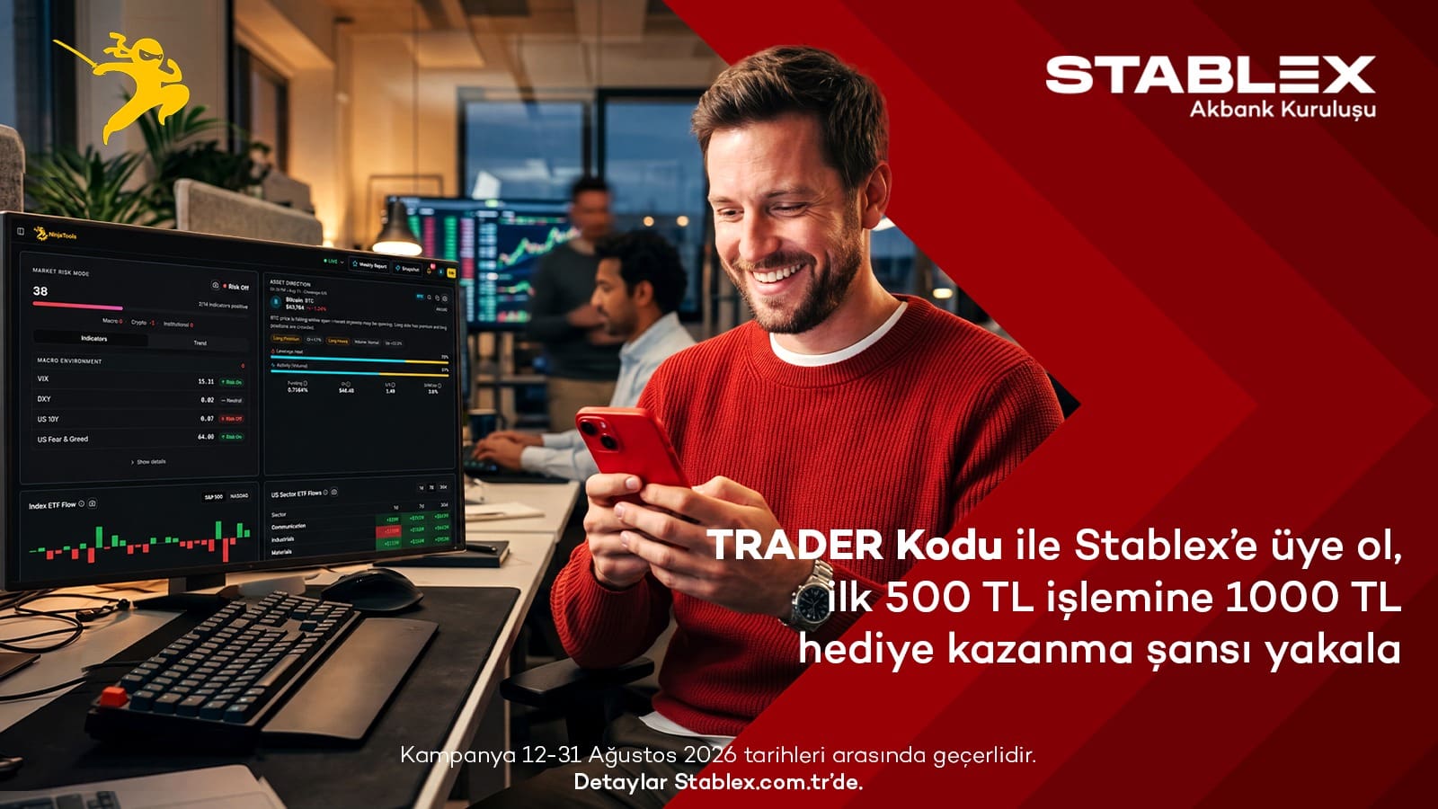 Stablex’ten TRADER Koduyla Katılım Sağlanabilen Yeni Kampanya Duyurusu